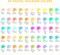 Pastel Colored Pencils, Set of 50 Macaron Colored Pencils, Adult Coloring Book with Zipper Case, Eraser, Sharpener, Soft Core for Adults Kids Artists Beginners